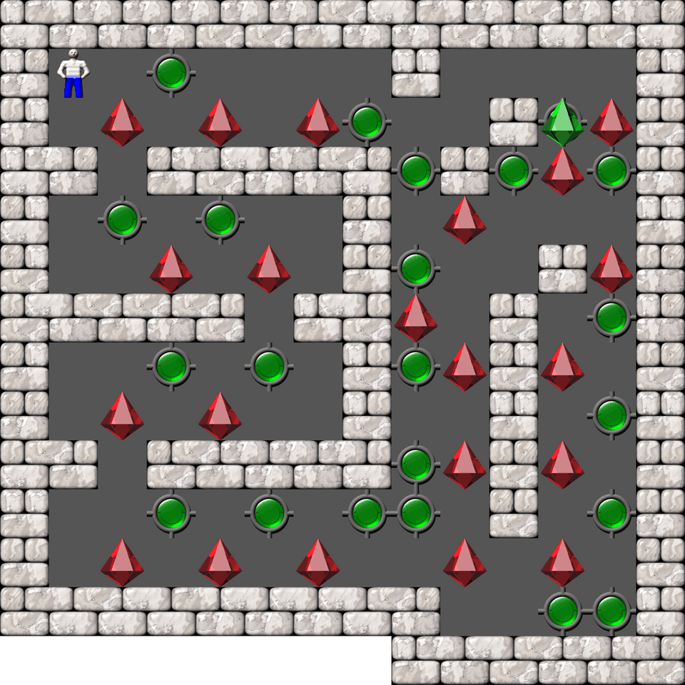 Sokoban Mass Remodel level 2079